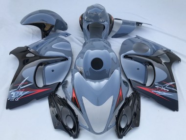 2008-2020 Suzuki GSXR 1300 Motorcycle Fairings - Nardo Grey Black Red Australia for Sale