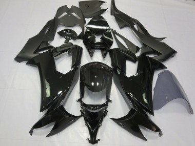2008-2010 Kawasaki ZX10R Motorcycle Fairings - Glossy Black Matte Black Australia for Sale