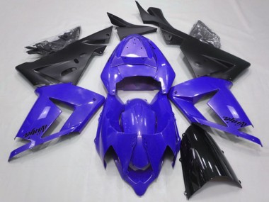2004-2005 Kawasaki ZX10R Motorcycle Fairings - Pearl Blue Black Australia for Sale