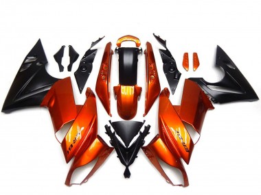 2009-2011 Kawasaki Ninja 650R Motorcycle Fairings - Orange Black Australia for Sale