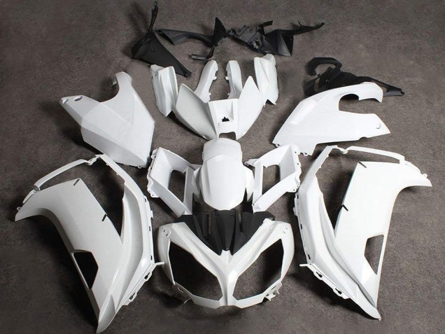 2009-2011 Kawasaki Ninja 650R Motorcycle Fairings - White Australia for Sale