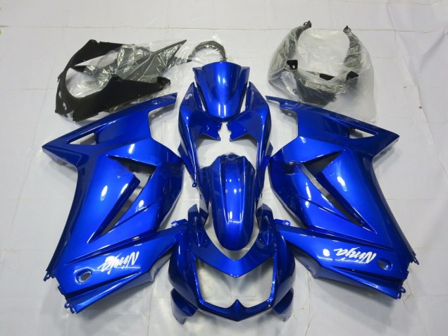 2008-2012 Kawasaki Ninja 250 Motorcycle Fairings - Blue White Ninja Australia for Sale