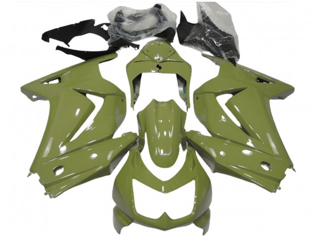 2008-2012 Kawasaki Ninja 250 Motorcycle Fairings - Olive Green Australia for Sale