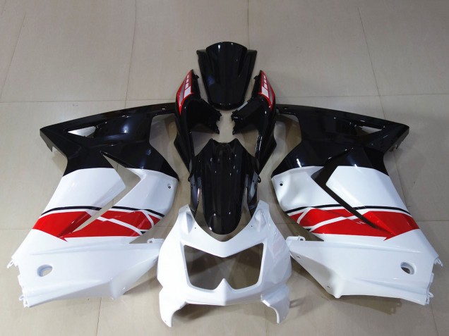 2008-2012 Kawasaki Ninja 250 Motorcycle Fairing - White Red Glossy Black Australia for Sale