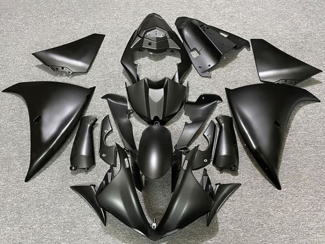 2009-2011 Yamaha R1 Motorcycle Fairings - Matte Black Australia for Sale