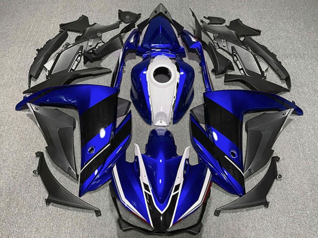 2015-2018 Yamaha R3 Motorcycle Fairings - Blue White Black Australia for Sale