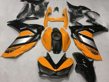 2015-2018 Yamaha R3 Motorcycle Fairings - Orange Silver Glossy Black Australia for Sale