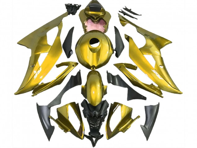 2008-2016 Yamaha R6 Motorcycle Fairings - Yellow Australia for Sale