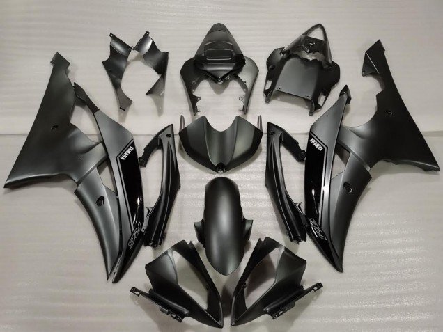 2008-2016 Yamaha R6 Bike Fairings - Glossy Black Matte Black Australia for Sale