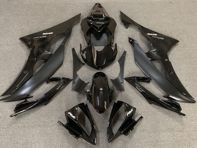 2008-2016 Yamaha R6 Motorcycle Fairing Kits - Glossy Black Matte Black Australia for Sale