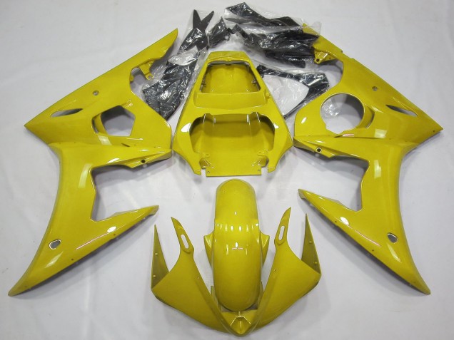 2003-2004 Yamaha R6 Motorcycle Fairings - Glossy Yellow Australia for Sale