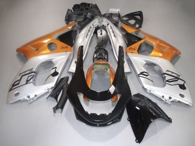 1996-2007 Yamaha YZF600R Thundercat Motorcycle Fairings - Silver Orange Black Australia for Sale