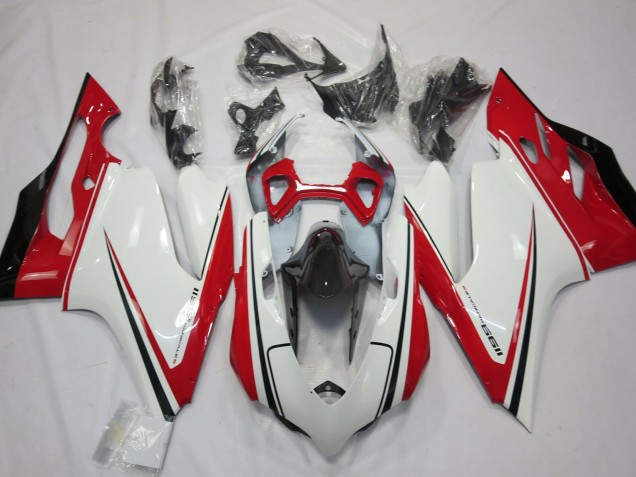 2011-2014 Ducati 1199 Motorcycle Fairing - White Red Black Green Australia for Sale
