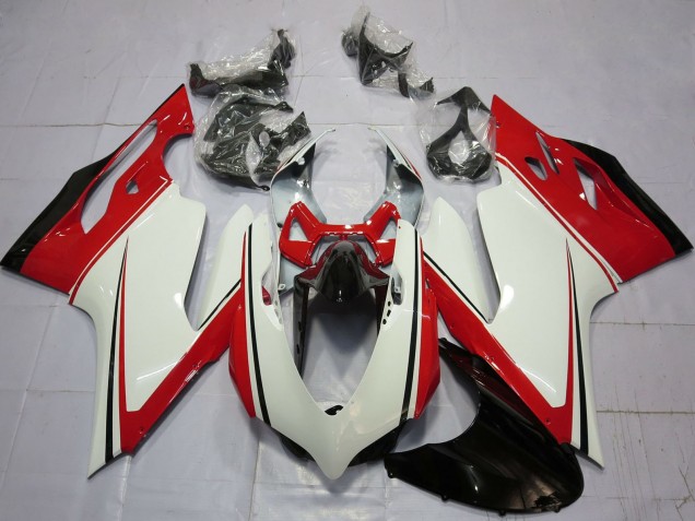 2011-2014 Ducati 899 1199 Motorcycle Fairings - White Red Green Glossy Black Australia for Sale