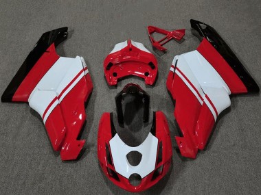 2003-2004 Ducati 749 999 Motorcycle Fairings - White Red Glossy Black Australia for Sale