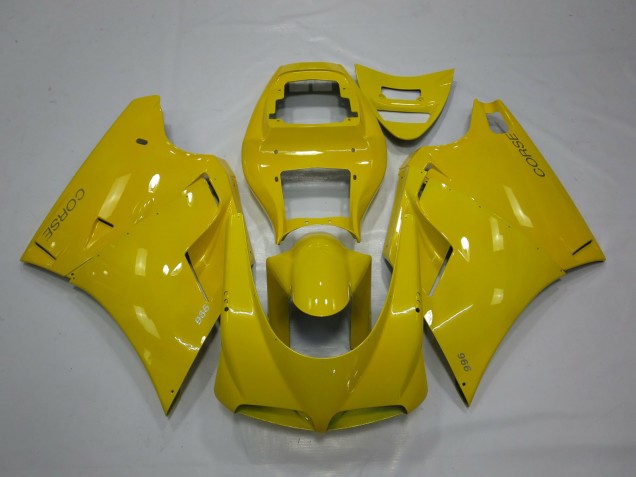 1993-2005 Ducati 996 Motorcycle Fairings - Yellow Australia for Sale