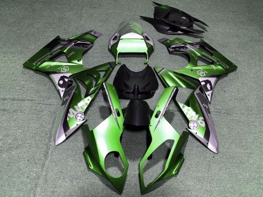 2017-2018 BMW S1000RR Motorcycle Fairings - Green Black Light Purple Australia for Sale