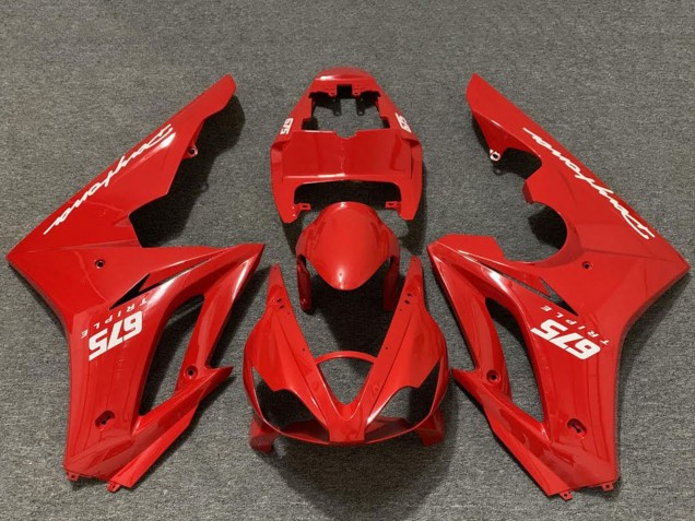 2006-2008 Triumph Daytona 675 Motorcycle Fairings - Red Australia for Sale