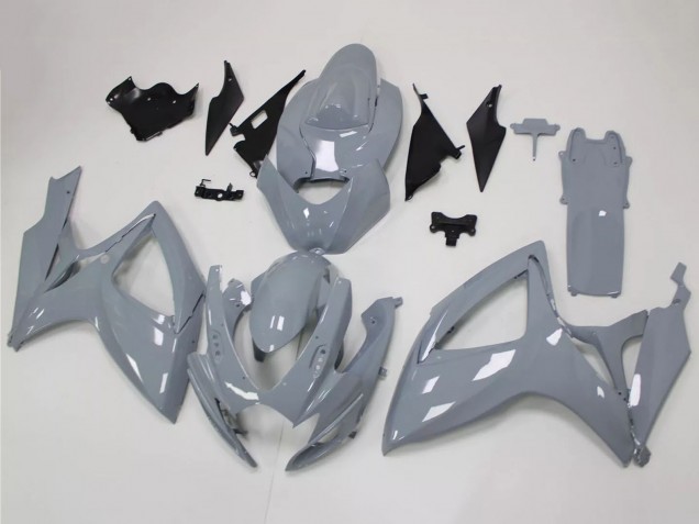 2006-2007 Suzuki GSXR 600 / GSXR 750 Motorcycle Fairing Kits - Nardo Grey Australia for Sale