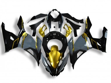 2018-2024 Kawasaki Ninja 400 Motorcycle Fairings - Nardo Grey Gold Black Australia for Sale
