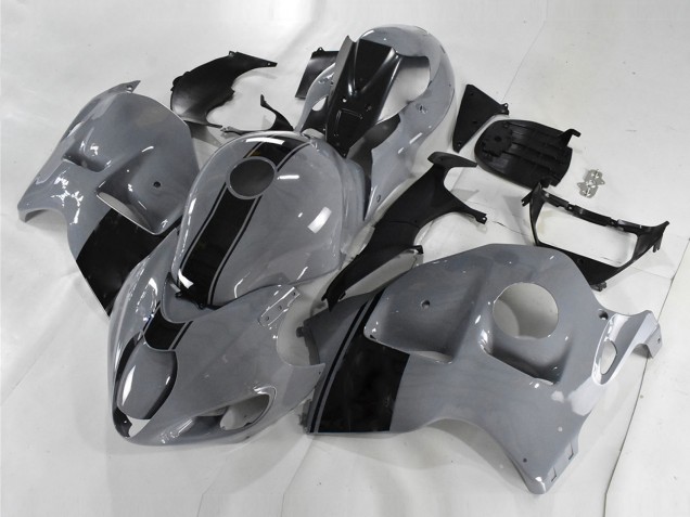 1996-2007 Suzuki GSXR 1300 Hayabusa Motorcycle Fairings - Nardo Grey Black No Decal Australia for Sale