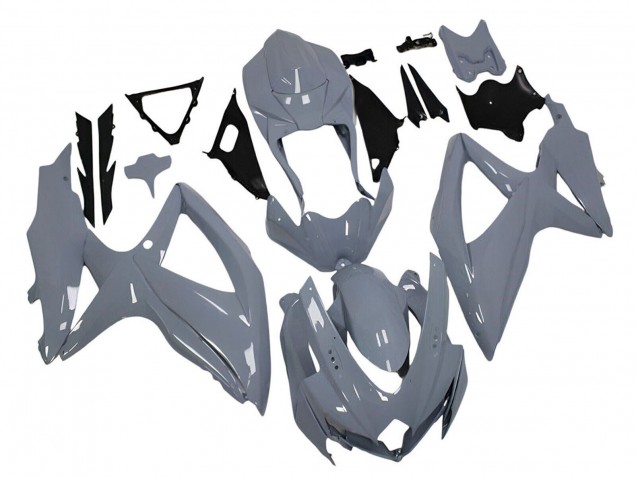 2008-2010 Suzuki GSXR 600 / GSXR 750 Motorcycle Fairings - Nardo Grey Australia for Sale