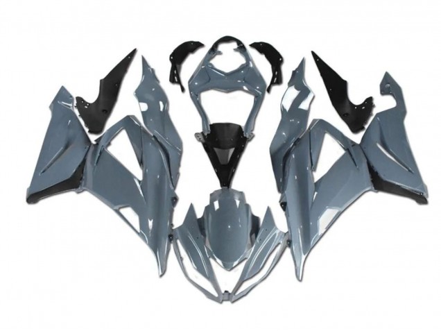 2013-2018 Kawasaki ZX6R Motorcycle Fairings - Nardo Grey Australia for Sale