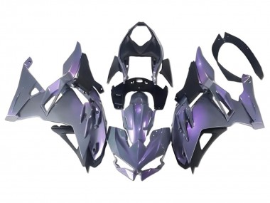 2024-2025 Kawasaki Ninja 500 EX500R Motorcycle Fairings - Chameleon Grey Dazz Pearl Purple Australia for Sale