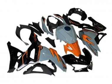 2024-2025 Kawasaki Ninja 500 EX500R Motorcycle Fairings - Nardo Grey Orange Black Australia for Sale