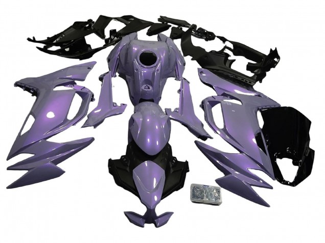 2020-2026 Kawasaki Ninja 650 EX650 Motorcycle Fairings - Chameleon Grey Dazz Pearl Purple Australia for Sale