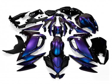 2020-2025 Kawasaki Ninja 650 EX650 Motorcycle Fairings - Chameleon Blue Purple Australia for Sale