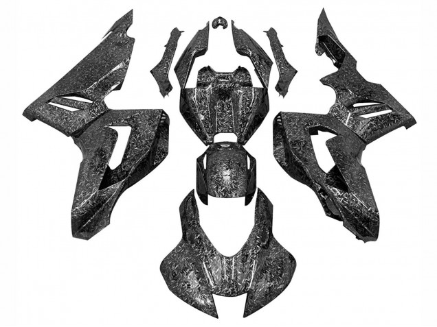 2020-2023 Honda CBR1000RR-R Motorcycle Fairings - Black Forged Carbon Fiber Australia for Sale
