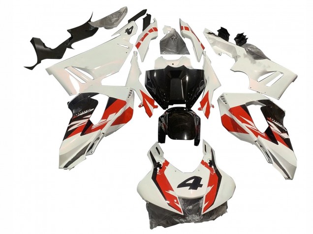 2020-2023 Honda CBR1000RR-R Motorcycle Fairings - White Red Glossy Black 4 Australia for Sale