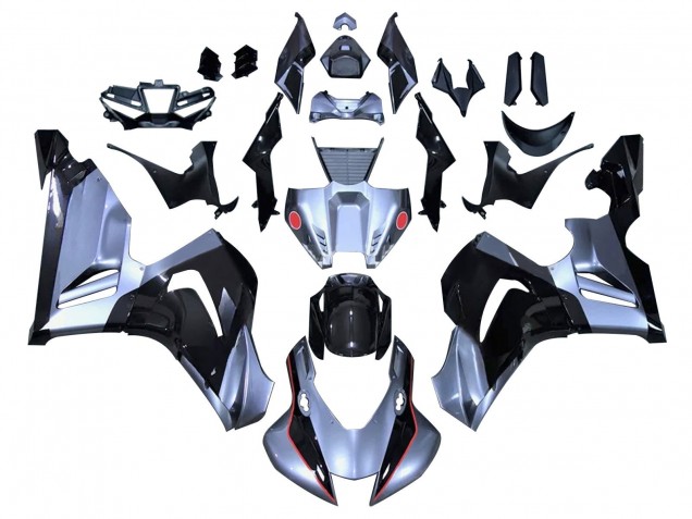 2020-2023 Honda CBR1000RR-R Motorcycle Fairings - Silver Glossy Black Australia for Sale