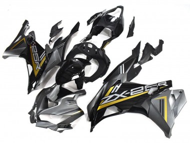 2019-2025 Kawasaki ZX25R ZX-25R Motorcycle Fairings - Grey Gold Glossy Black Australia for Sale