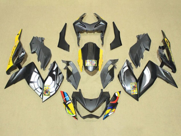 2015-2016 Kawasaki Z250/Z300 Motorcycle Fairings - Grey Yellow Blue Red White Australia for Sale