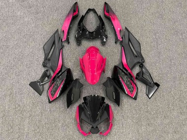 2018-2024 Kawasaki Z400 Motorcycle Fairings - Matte Black Bright Pink Australia for Sale