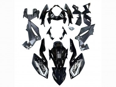 2018-2024 Kawasaki Z400 Motorcycle Fairings - Glossy Black Australia for Sale