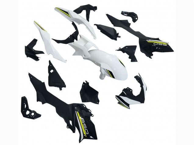 2020-2023 Kawasaki Ninja Z650 Motorcycle Fairings - White Black Green Australia for Sale