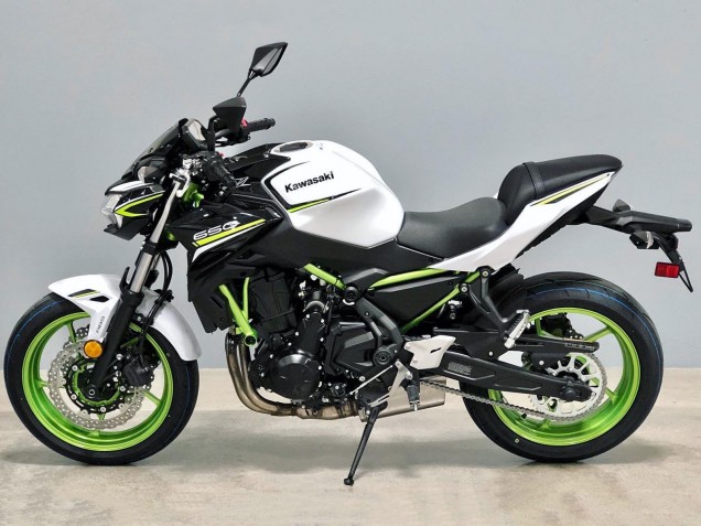 2020-2023 Kawasaki Ninja Z650 Motorcycle Fairings - White Black Green Australia for Sale