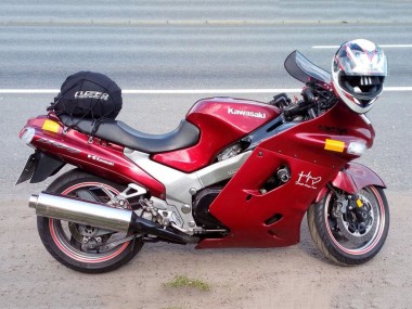 1993-2003 Kawasaki ZZR1100 Motorcycle Fairings - Red Australia for Sale
