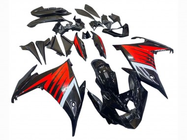 2009-2015 Yamaha FZ6R Motorcycle Fairing - Black Red White Australia for Sale