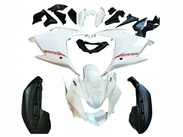 2009-2015 Yamaha FZ6R Motorcycle Fairings - White Black Red Australia for Sale