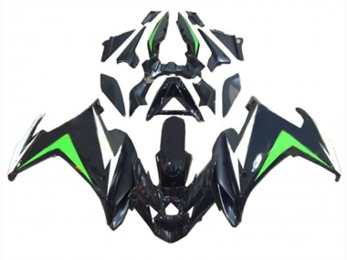 2009-2015 Yamaha FZ6R Motorcycle Fairings - Black White Green Australia for Sale