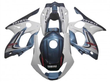 1996-2007 Yamaha YZF600R Thundercat Motorcycle Fairings - Dark Blue White Australia for Sale