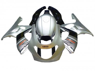 1996-2007 Yamaha YZF600R Thundercat Motorcycle Fairings - Silver Grey Glossy Black Australia for Sale
