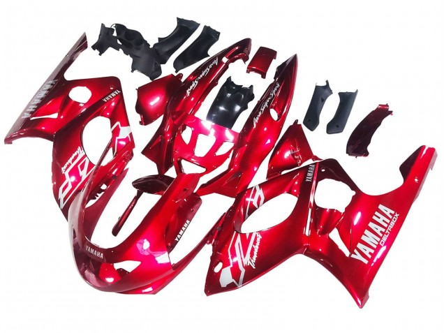 1996-2007 Yamaha YZF600R Thundercat Motorcycle Fairings - Red White Thunderace Australia for Sale