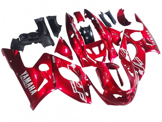 1996-2007 Yamaha YZF600R Thundercat Motorcycle Fairings - Red White Thunderace Australia for Sale