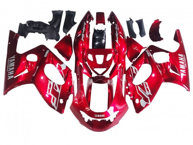 1996-2007 Yamaha YZF600R Thundercat Motorcycle Fairings - Red White Thunderace Australia for Sale