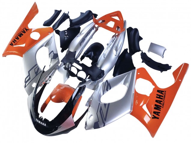 1996-2007 Yamaha YZF600R Thundercat Motorcycle Fairings - Orange Grey Glossy Black Australia for Sale